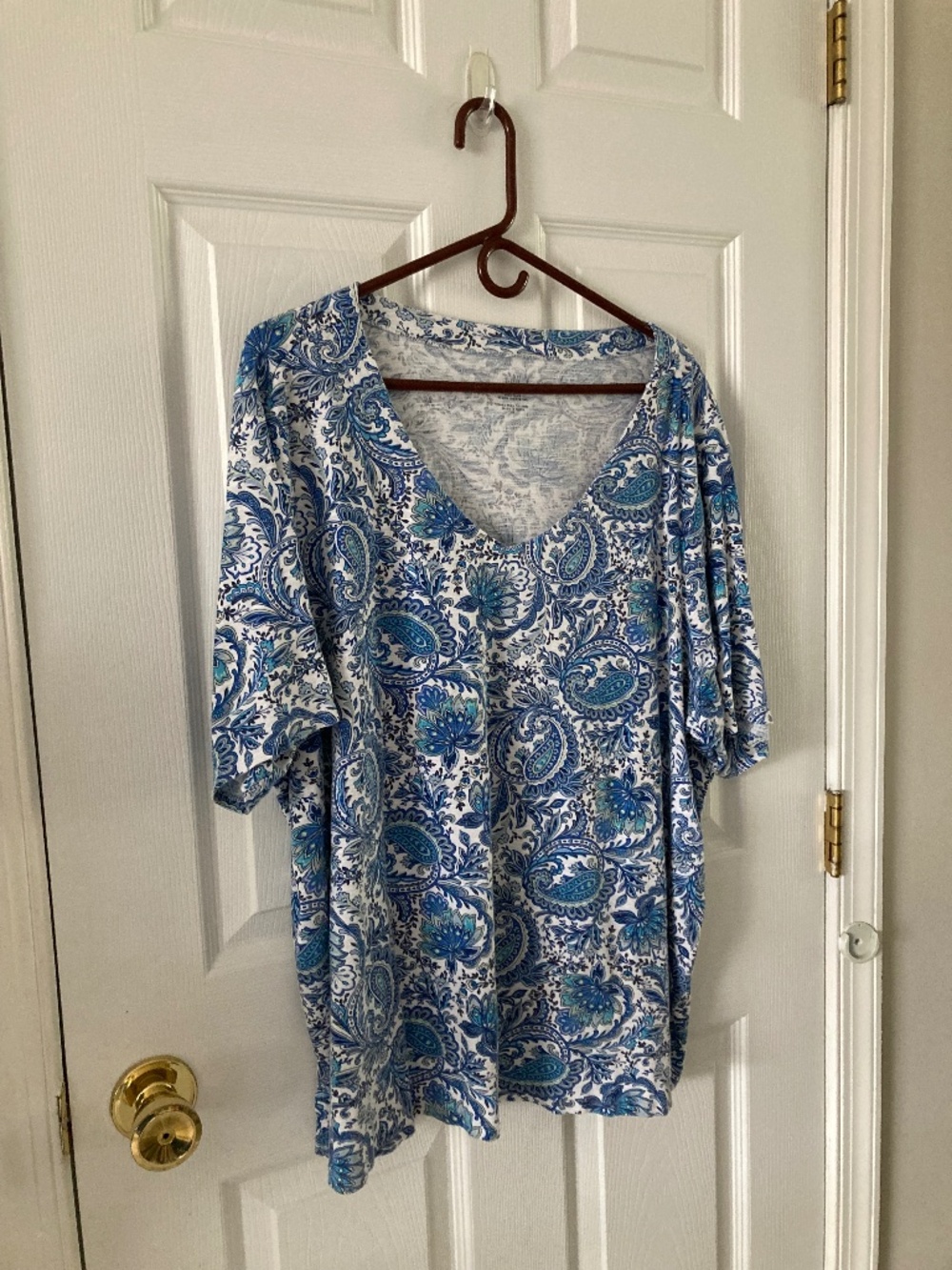 J.Jill Paisley t-shirt